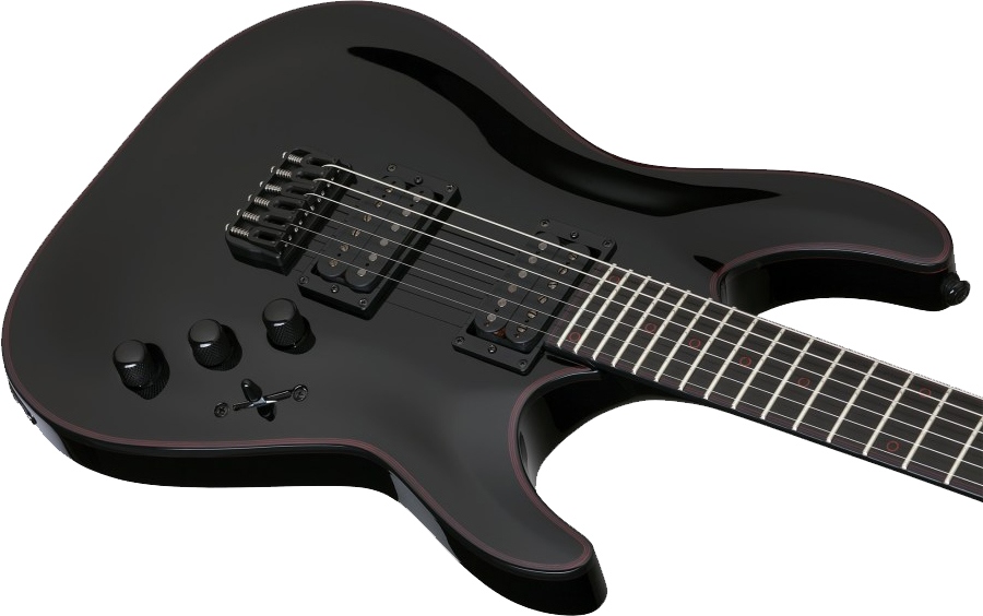 Schecter BLACKJACK C-1 BLK Гитара электрическая шестиструнная