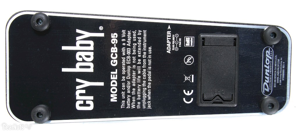 Dunlop GCB-95 Crybaby classic педаль"вау-вау"