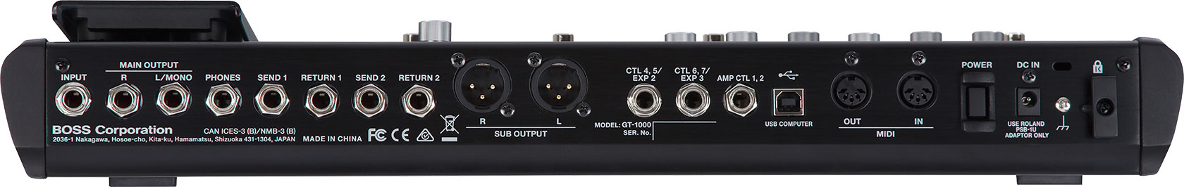 Boss GT-1000 процессор гитарный