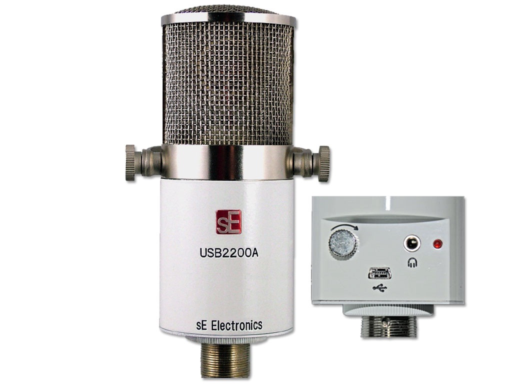 SE ELECTRONICS USB 2200A - USB-XLR студийный и бродкастовый микрофон