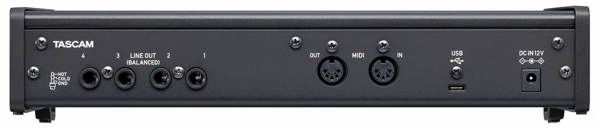 Tascam US-4x4HR USB аудио интерфейс