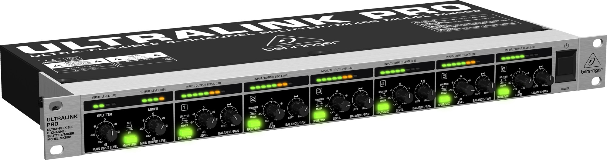 Behringer MX882 8-канальный сплиттер/ микшер/ согласователь уровня