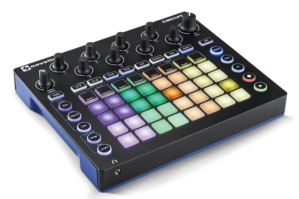 Novation Circuit Grid-based Groovebox грув-бокс с матричным управлением