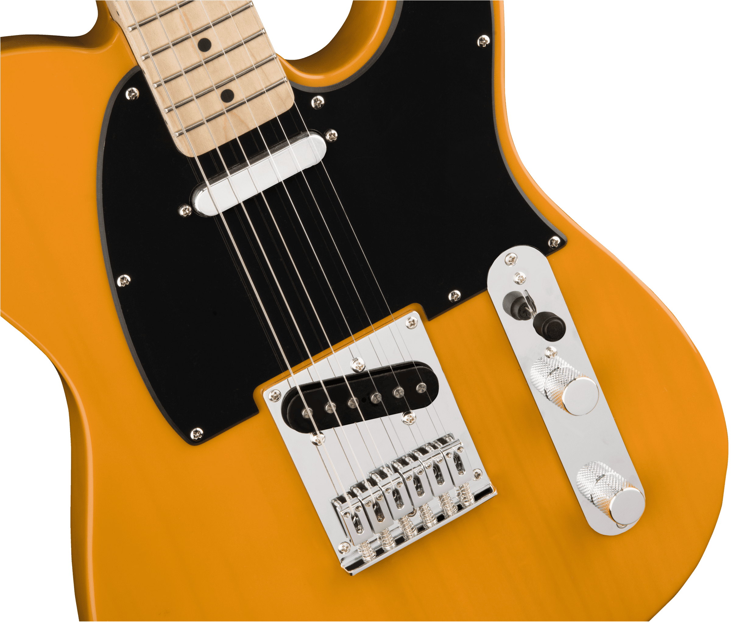 Fender SQUIER BULLET Telecaster MN BTB электрогитара, цвет кремовый
