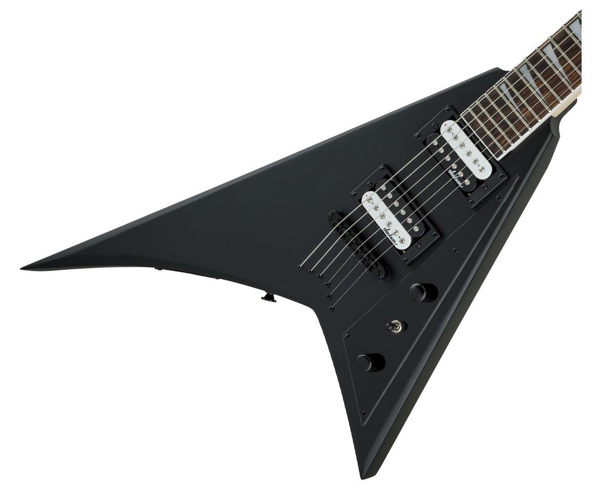 Jackson JS32T Randy Rhoads Satin Black электрогитара, цвет черный, материал корпуса - тополь