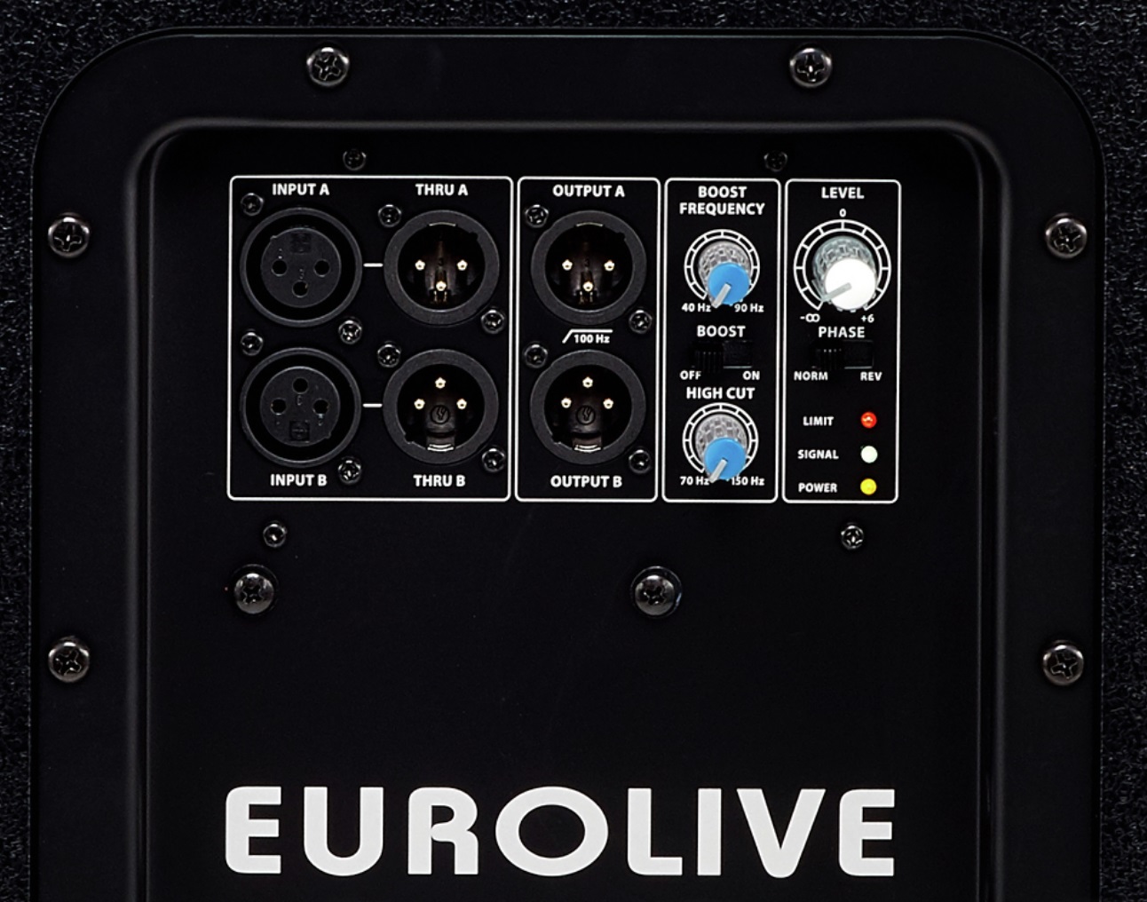 Behringer B1500XP активный сабвуфер 15", 2000 Вт пик, усилительный модуль 3000 Вт, 45-150Гц, 128дБ,