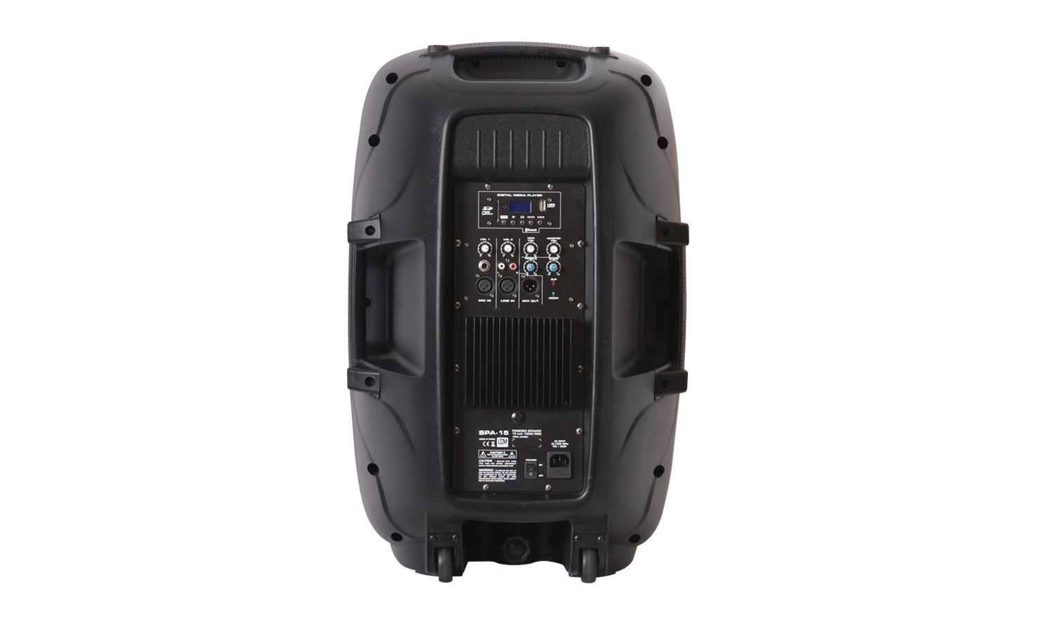 Leem SPA-15 акустическая система активная, MP3, SD, USB, BT, 100Вт