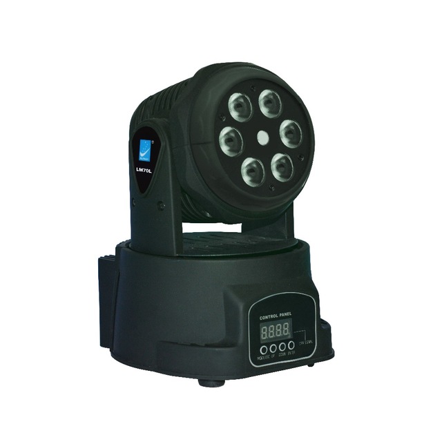 Big Dipper LM70L Комплект из 4-х моторизированных светодиодных мини-прожекторов с лазером, 6х8Вт