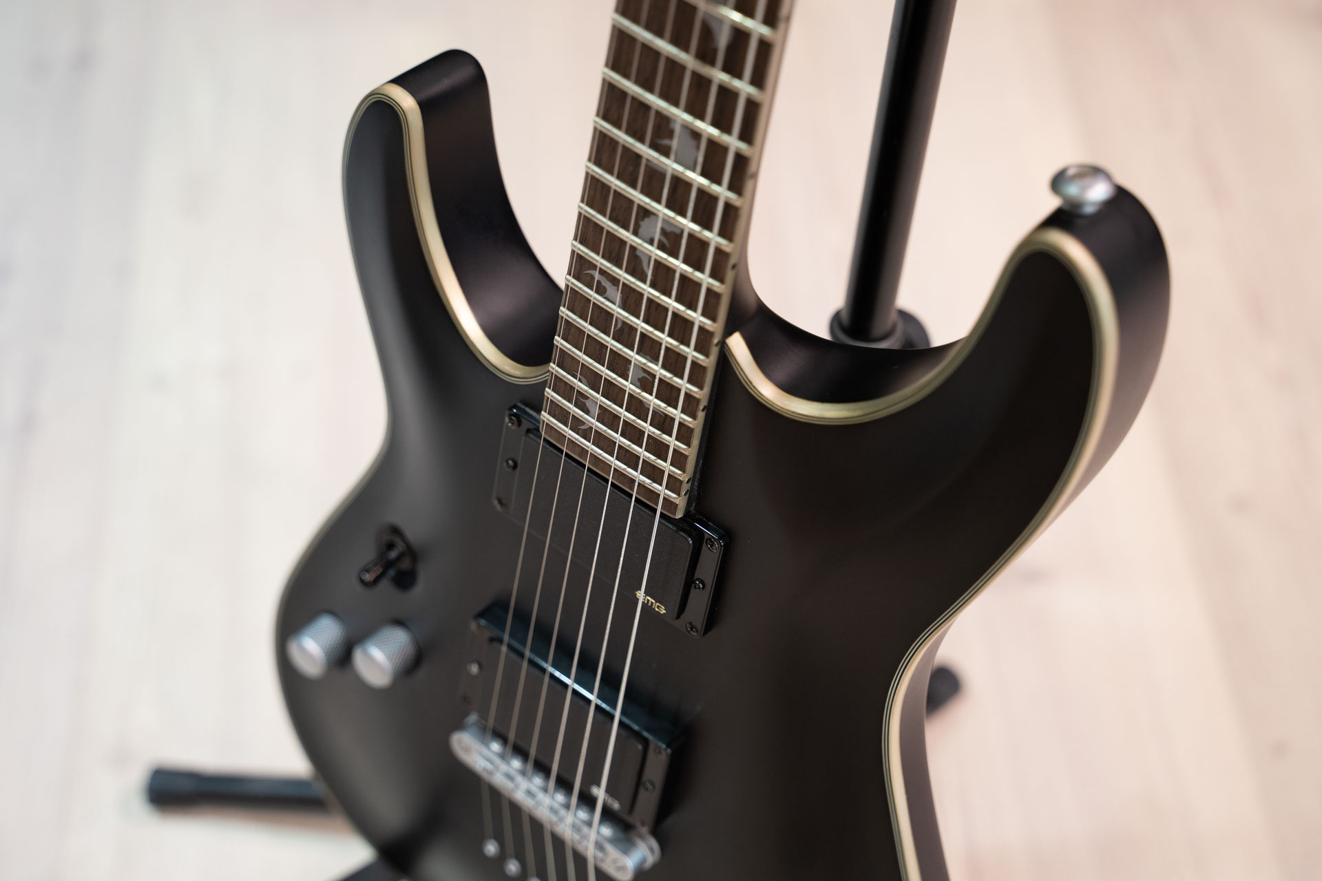 Schecter Demien Platinum-6 Left-handed Korea 2017 электрогитара