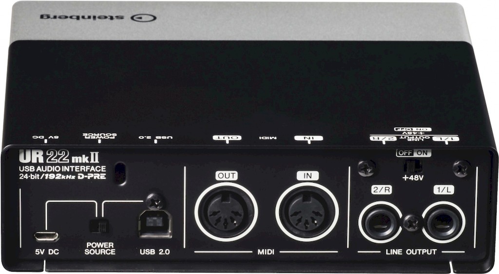 Steinberg UR22 MKII USB аудио интерфейс, 24бит/192кГц