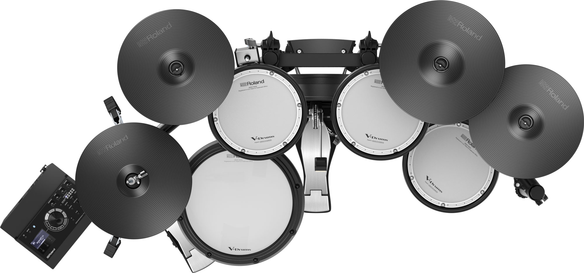 Roland TD-17KVX электронная ударная установка на раме MDS-COM
