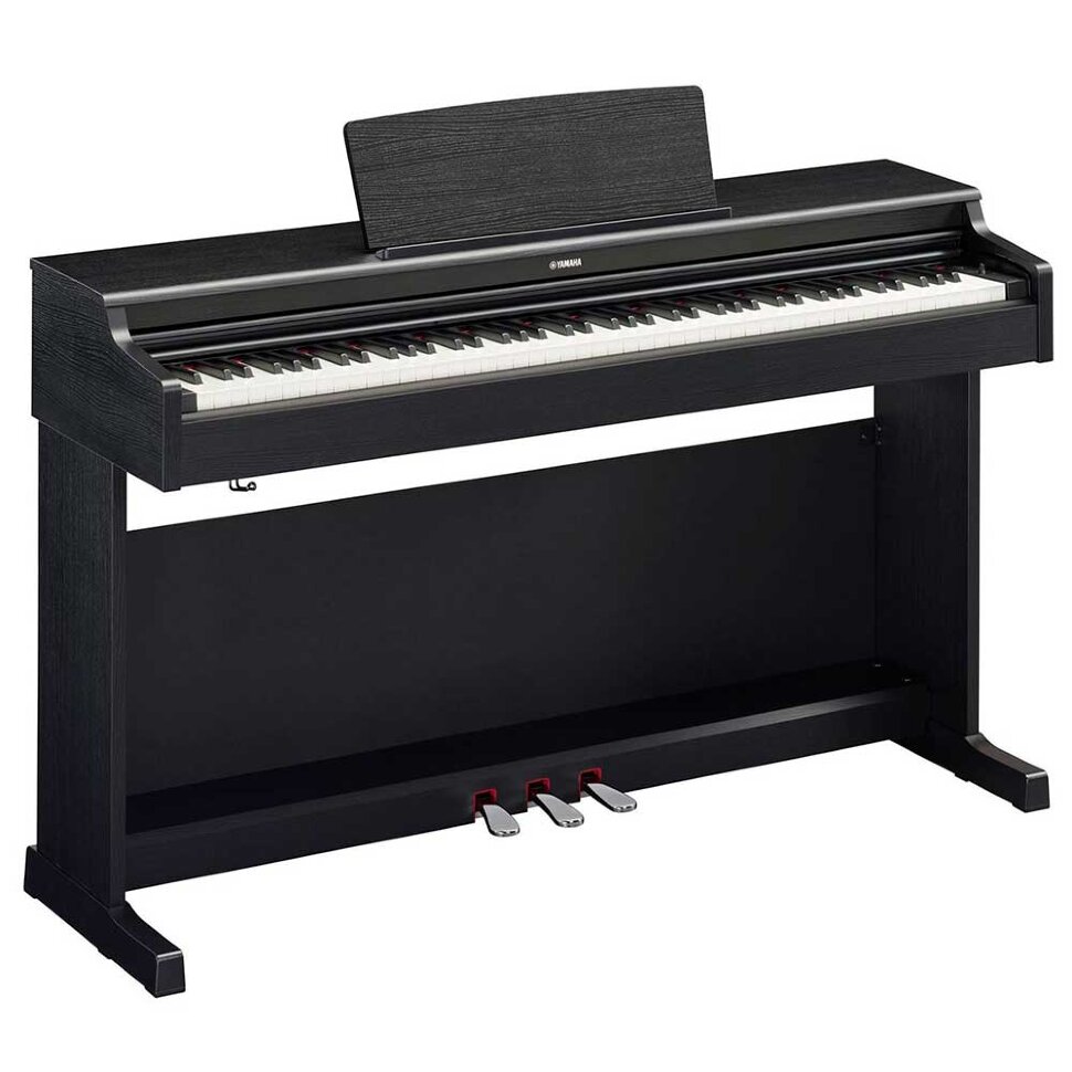 Yamaha YDP-165B цифровое фортепиано, цвет черный. В комплекте оригинальная банкетка Yamaha
