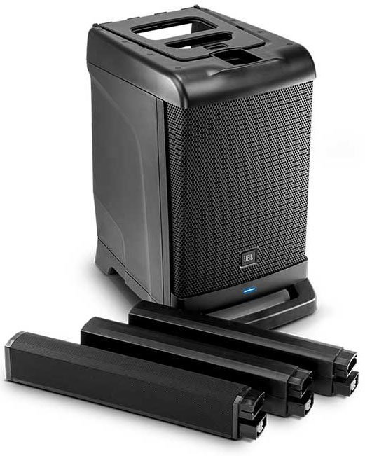 JBL EON ONE активная портативная система. Мощность 380Вт, НЧ 1x10", ВЧ 6x2"