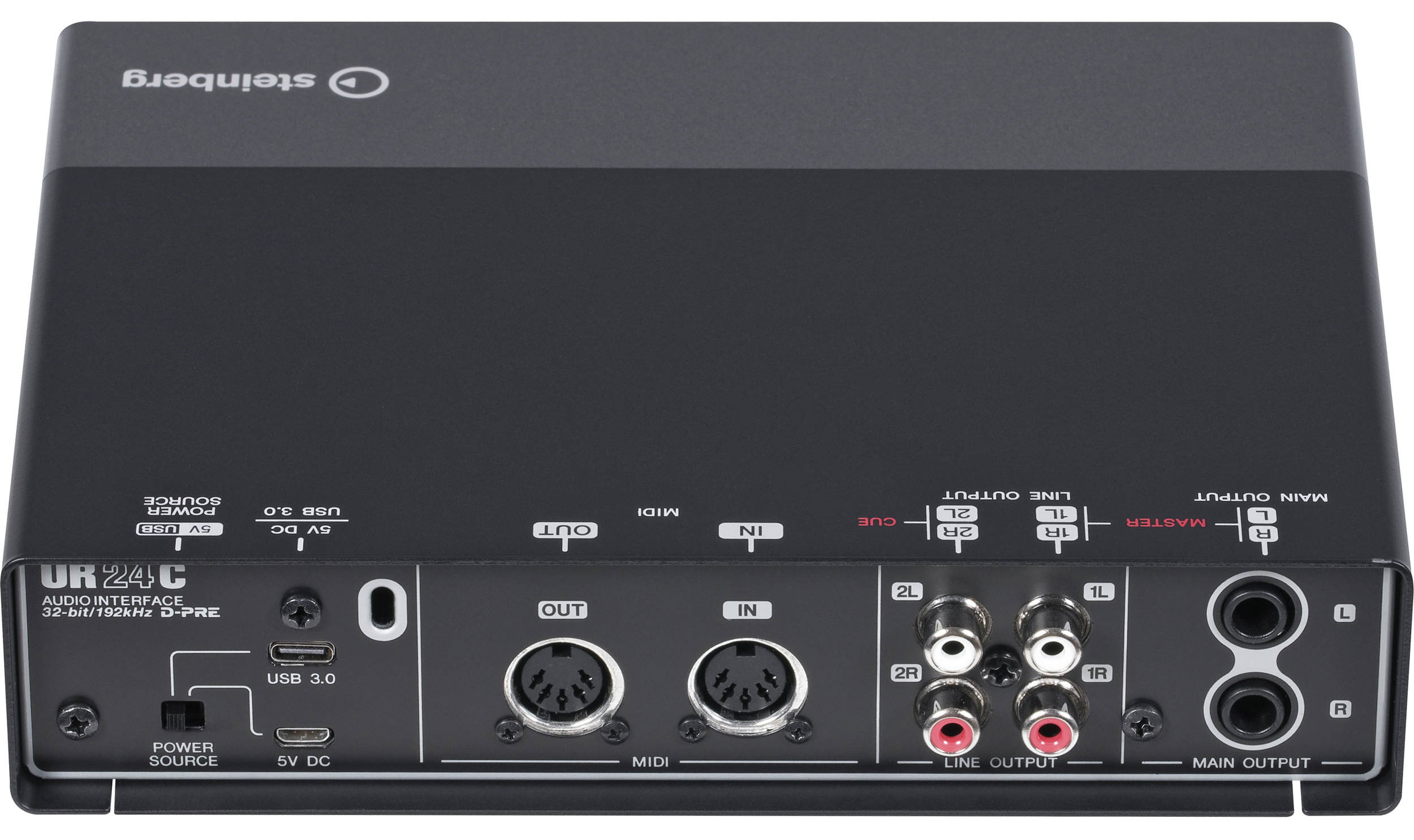 Steinberg UR24C аудиоинтерфейс 2 x 4 USB3 c разрешением записи 32-бит/192кГц, DSP-эффектами и MIDI