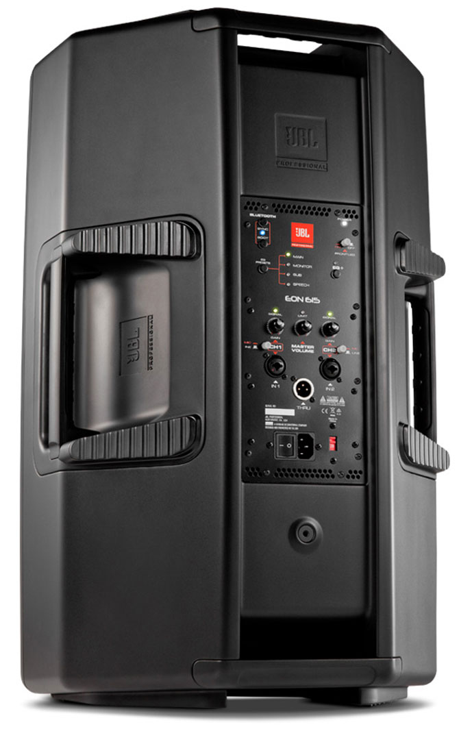 JBL EON615 активная 2-полосная акустическая система. 1000Вт (2х500Вт усилитель класса D),