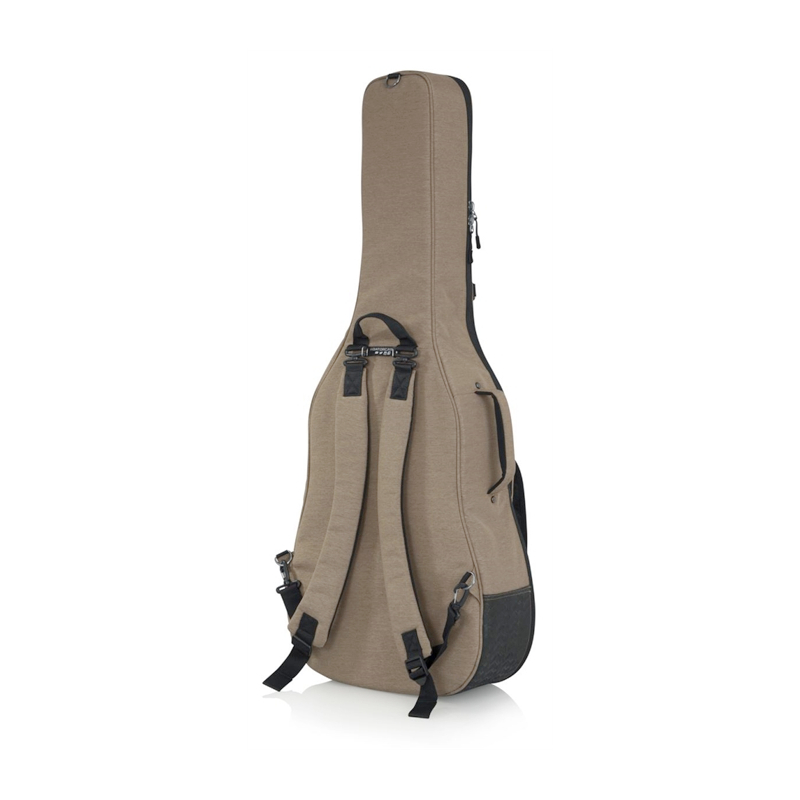 Gator GT-ACOUSTIC-TAN усиленный чехол для акустических гитар, цвет бежевый