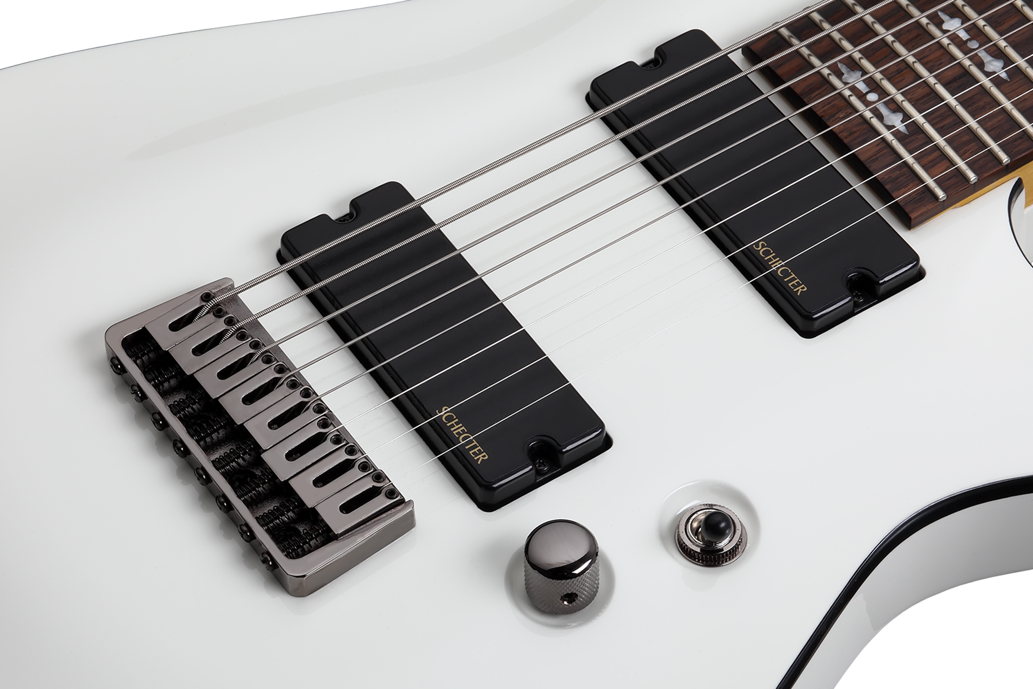 Schecter OMEN-8 VWHT электрогитара 