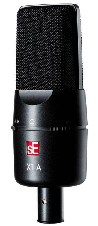 SE Electronics X1 A Конденсаторный студийный микрофон. Универсальный вокально-инструментальный