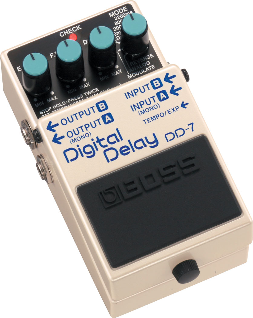 Boss DD-7 Digital Delay, педаль гитарная