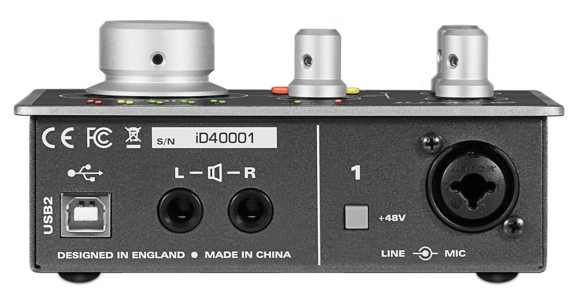 Audient iD4 Внешний USB 2.0 аудиоинтерфейс с низкой задержкой