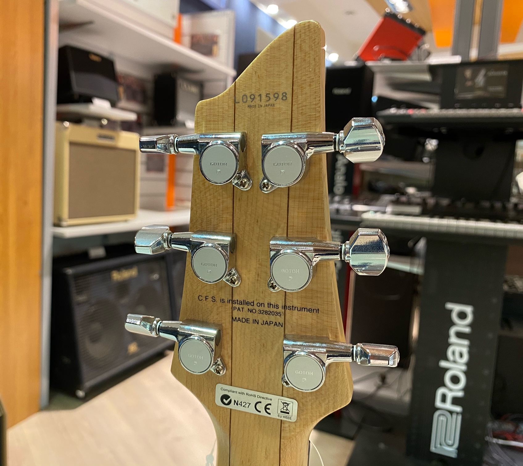 Fujigen FGN Standard Elan Japan электрогитара. Чехол в комплекте