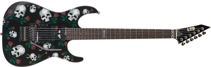 ESP/LTD M-200SR Электрогитара, корпус липа, привинченный гриф клен, 25.5" FloydRose