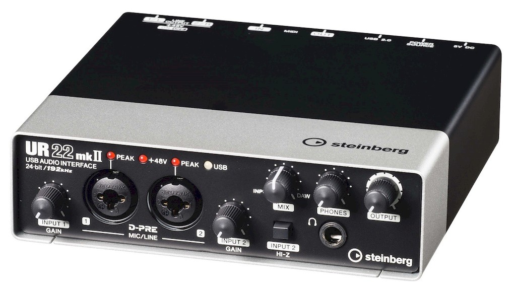 Steinberg UR22 MKII USB аудио интерфейс, 24бит/192кГц