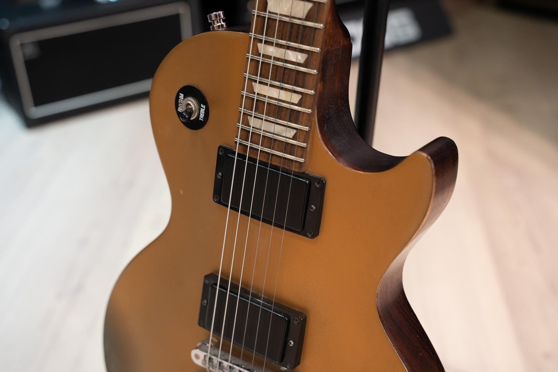 Gibson Les Paul Junior Gold Top USA 2013 электрогитара