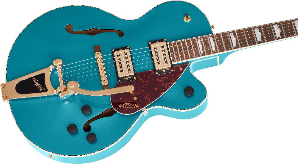 Gretsch G2410TG Streamliner Single-Cut Bigsby Ocean Turquoise полуакустическая гитара