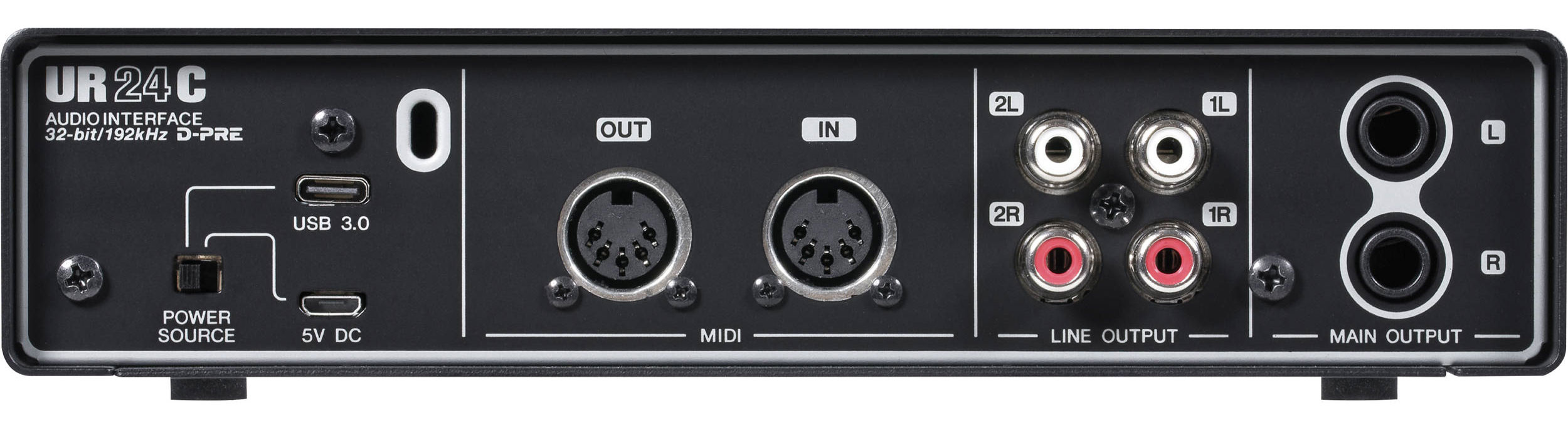 Steinberg UR24C аудиоинтерфейс 2 x 4 USB3 c разрешением записи 32-бит/192кГц, DSP-эффектами и MIDI