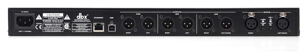 DBX DriveRack PA2 спикер-процессор с возможностью беспроводного управления