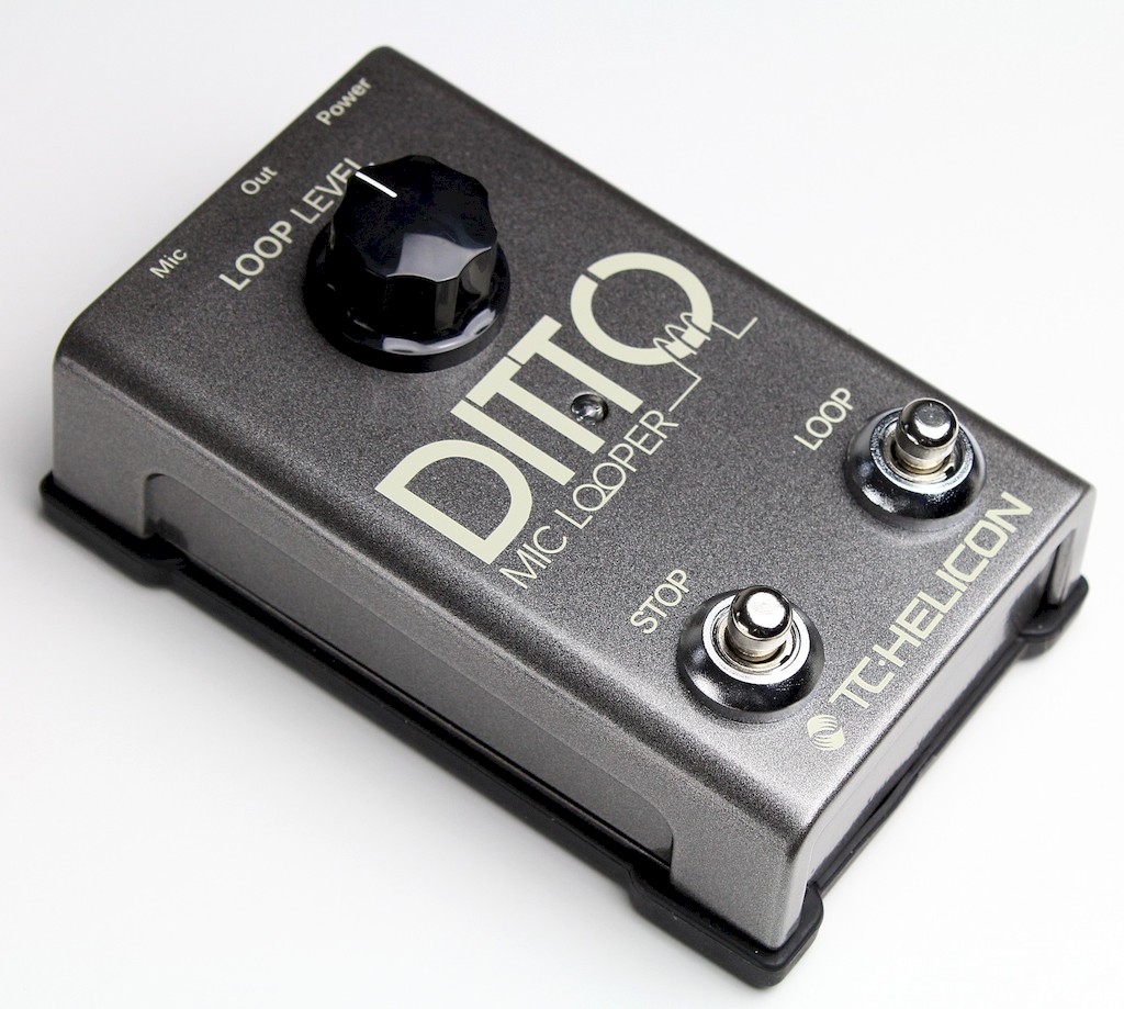 TC Helicon DITTO MIC LOOPER напольная вокальная педаль эффектов