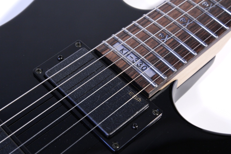 ESP/LTD KH330BLK Электрогитара. Подписная модель Kirk Hammet, корпус липа, привинч. гриф клен, 25.5"