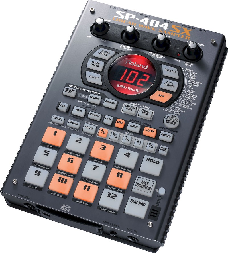 Roland SP-404SX семплер с эффектами