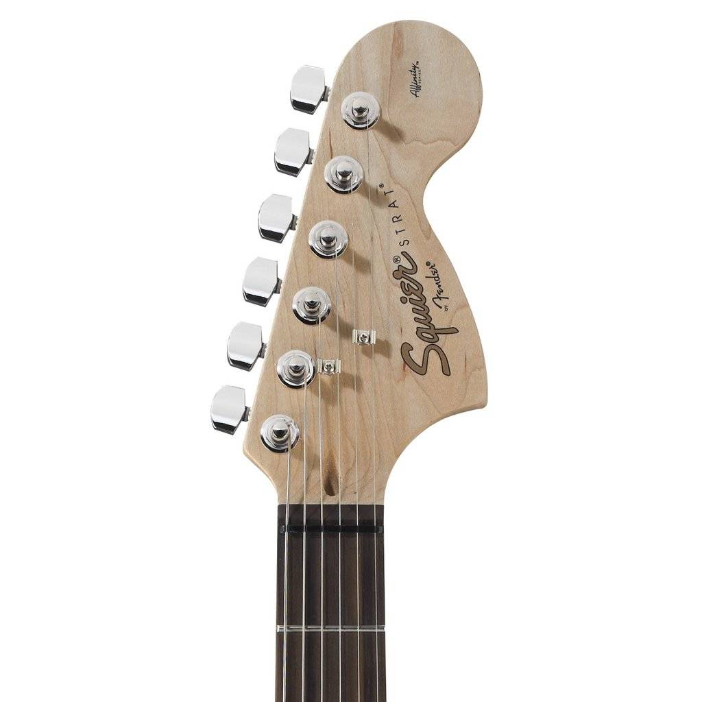 Fender SQUIER AFFINITY STRATOCASTER® HSS RW OLYMPIC WHITE электрогитара, цвет белый