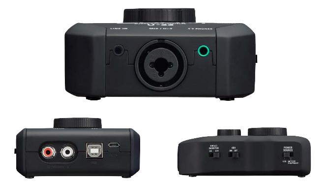 Zoom U-22 портативный звуковой USB-интерфейс для PC, Mac и iPad