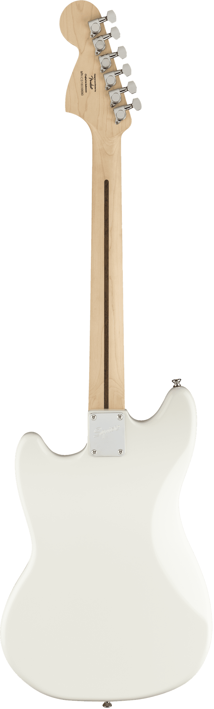 Fender SQUIER BULLET Mustang HH OWT электрогитара, цвет белый