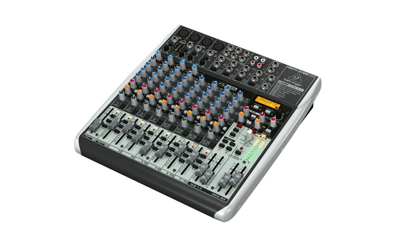 Behringer XENYX QX1622USB аналоговый микшер с USB/аудио интерфейсом, XENYX микр. предусилит. и компр