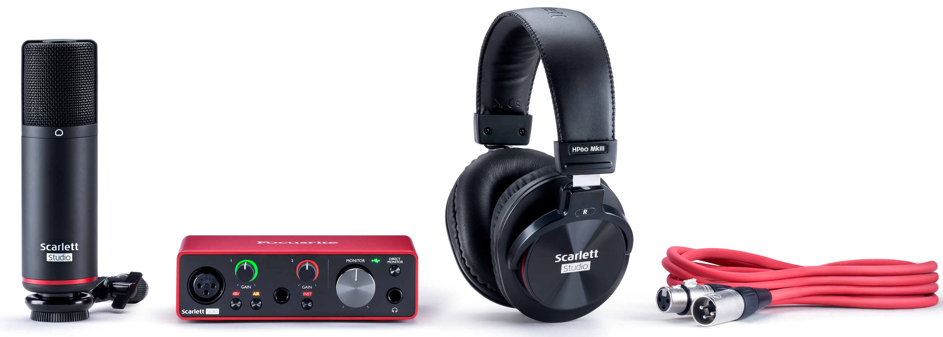 Focusrite Scarlett Solo Studio 3rd Gen студийный комплект