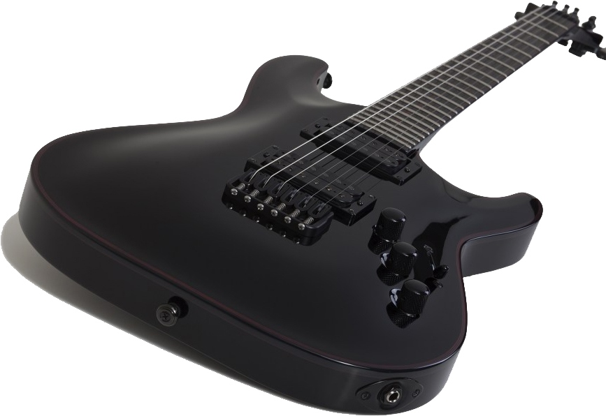 Schecter BLACKJACK C-1 BLK Гитара электрическая шестиструнная