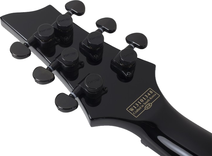 Schecter BLACKJACK C-1 BLK Гитара электрическая шестиструнная