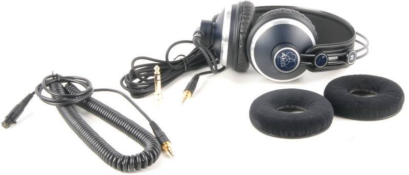 AKG K171 MKII закрытые студийные наушники 55Ом, 18-26000Гц, с мембранами XXL- Varimotion