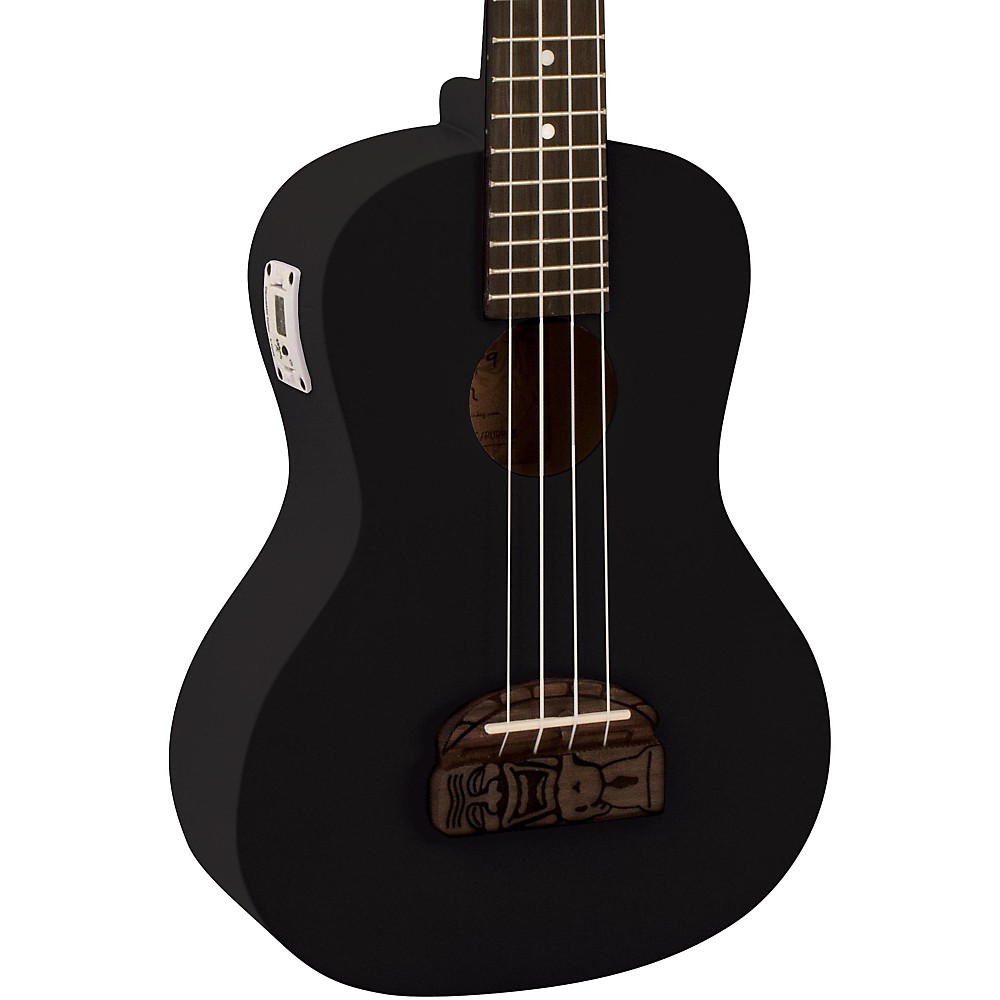 Hohner KT-CTBK Kohala TIKI Укулеле концертный, черный, с тюнером