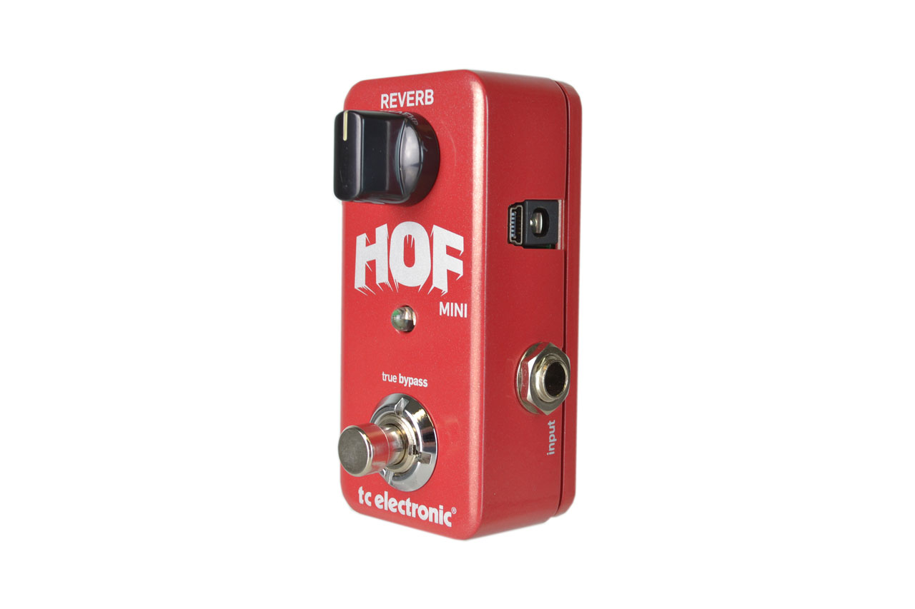 TC Electronic Hall of Fame Mini Reverb напольная гитарная педаль эффекта реверберации