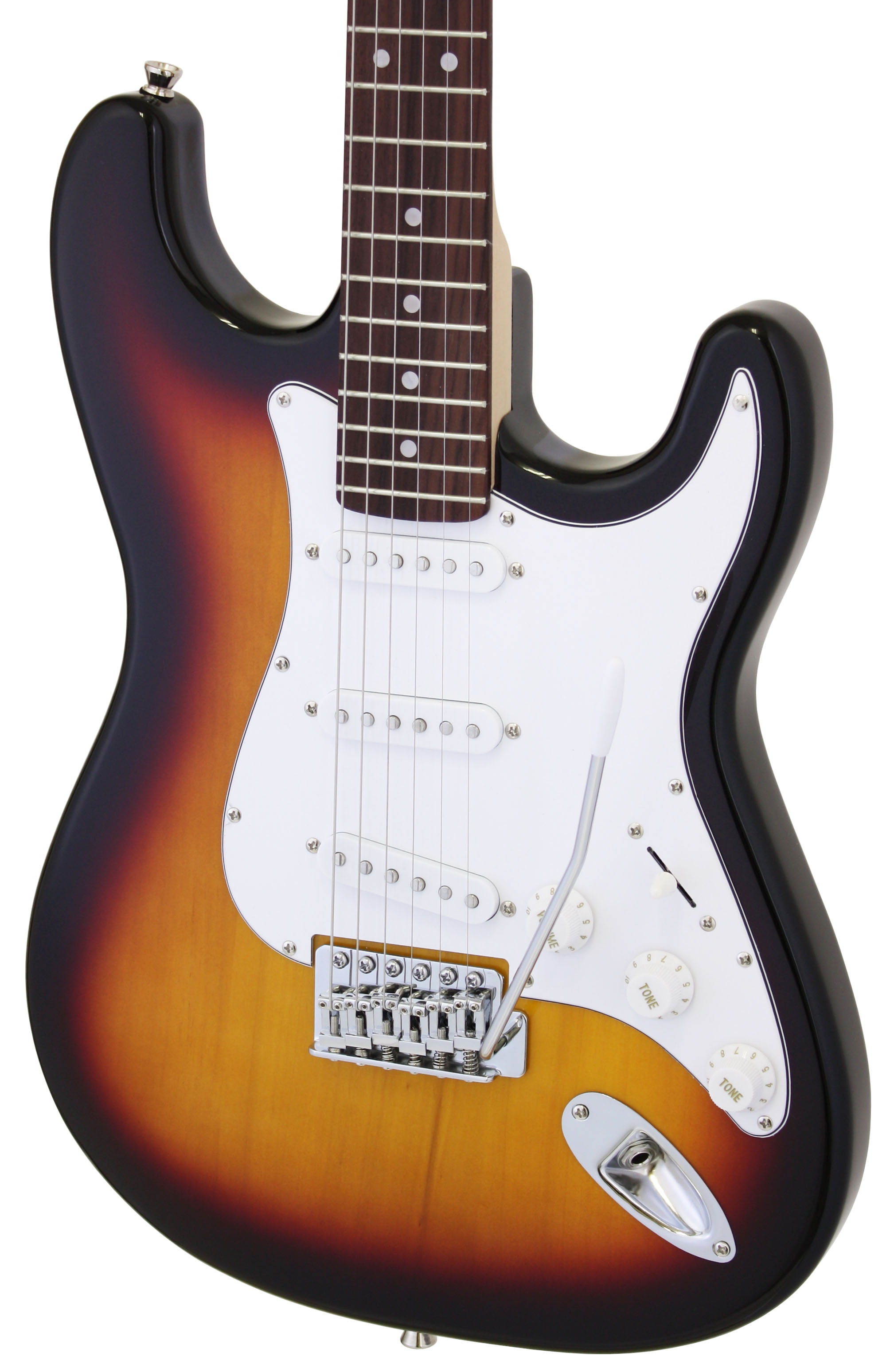 Aria PRO II STG-003 3TS гитара электрическая. Корпус: липа. Гриф: клён