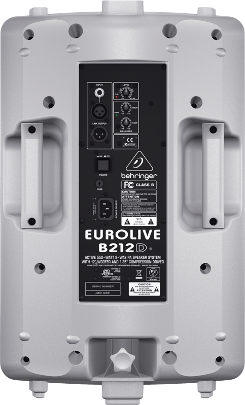 Behringer B212D-WH активная акустическая система