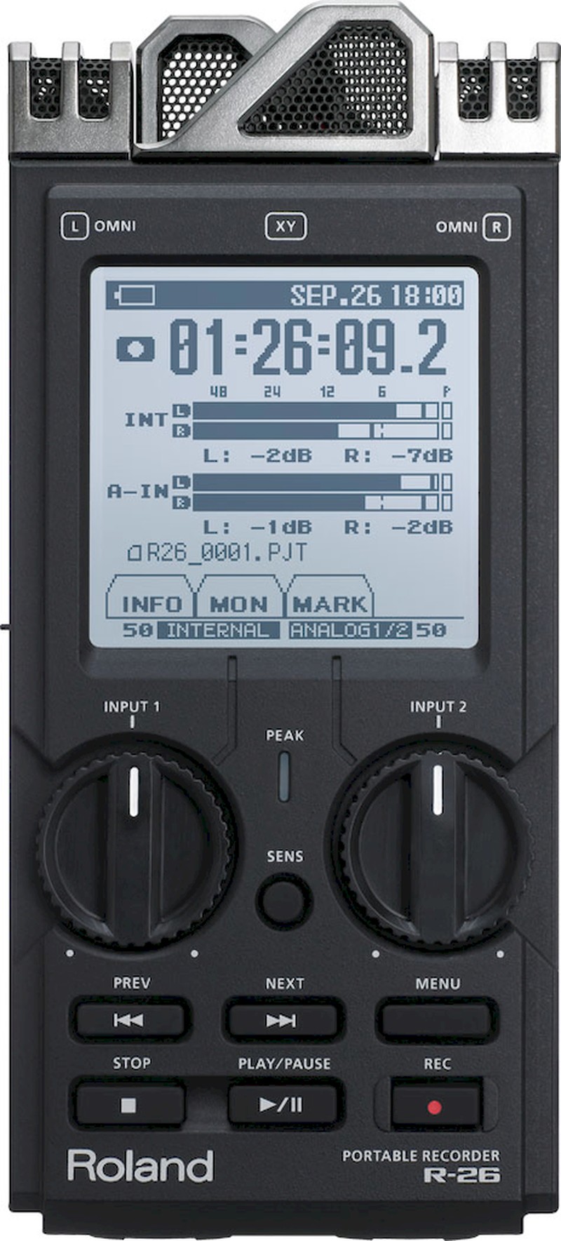 Roland R-26 рекордер