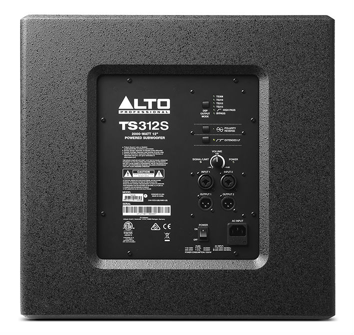Alto TS312S активный 12` сабвуфер 2000 Вт