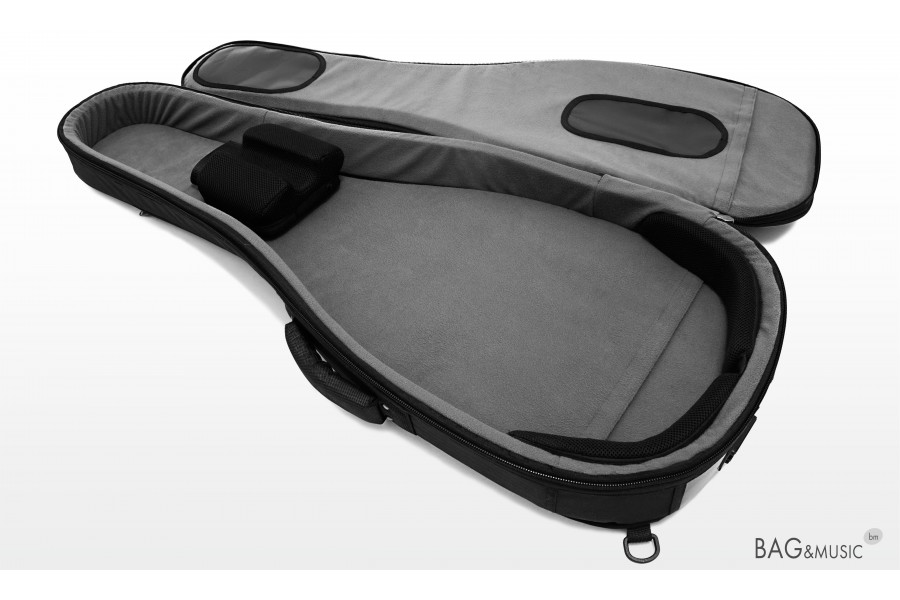 Bag&Music BM1029 Electro PRO (серый) полужесткий чехол для электрогитары