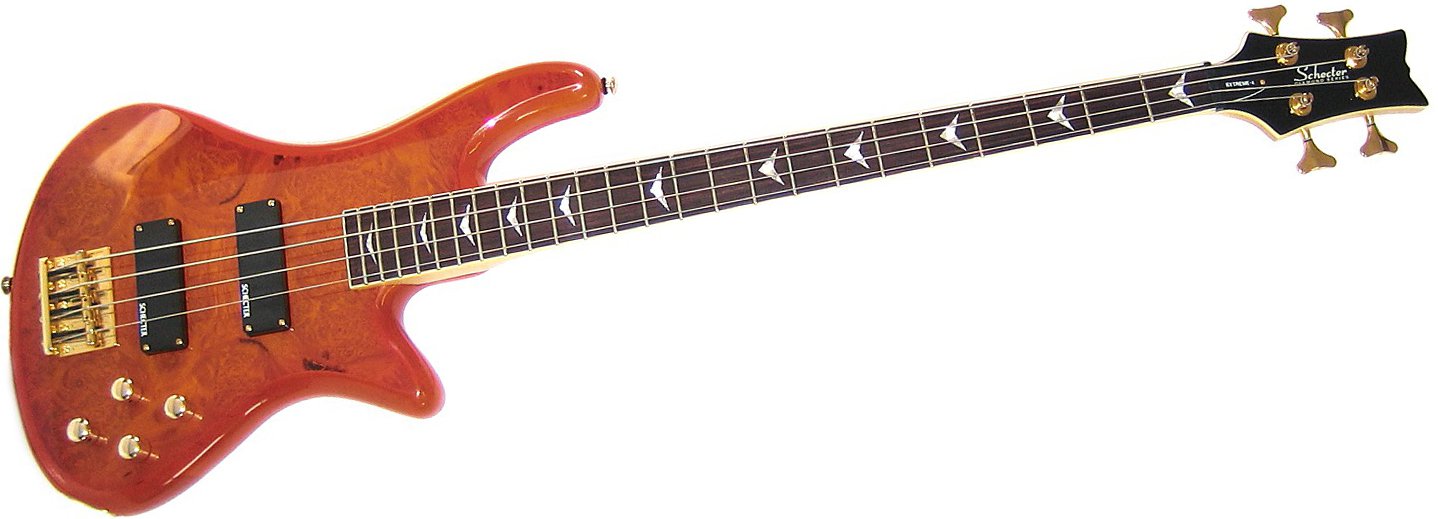 Schecter STILETTO EXTREME-4 HSB бас-гитара
